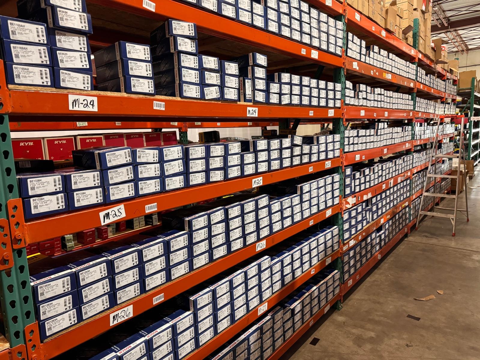 Texas Auto Parts Bosch brake parts inventory