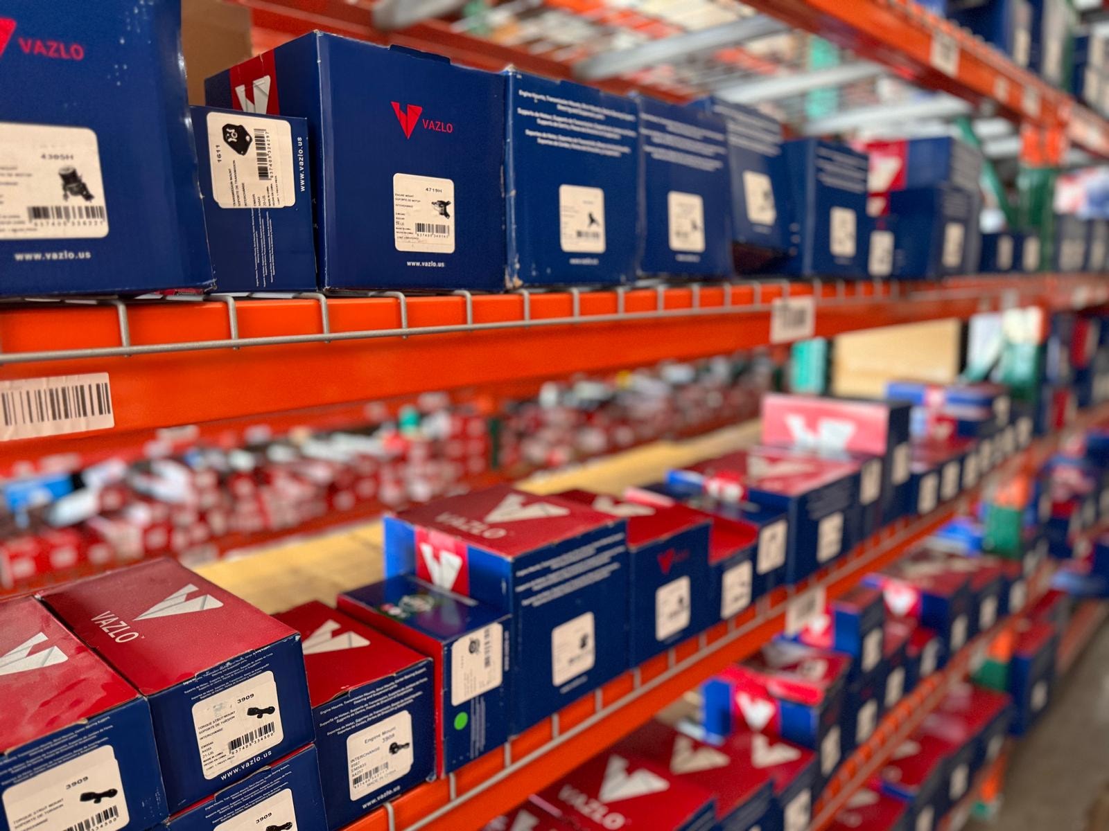 Texas Auto Parts Vazlo parts inventory